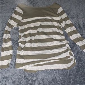 Stripped long sleeved shirt